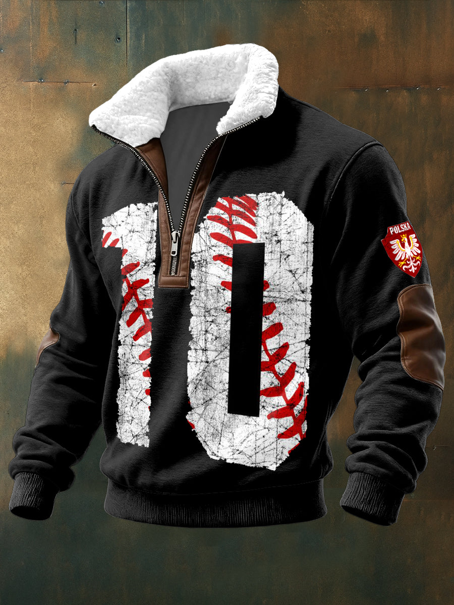 Męska polska bluza z nadrukiem numer 10