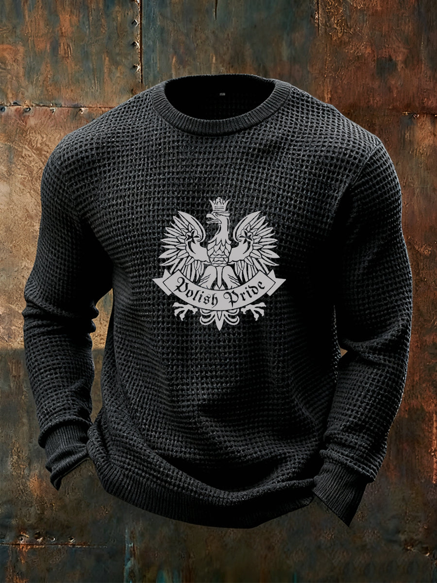 Męskie Vintage Fashion Casual z długim rękawem