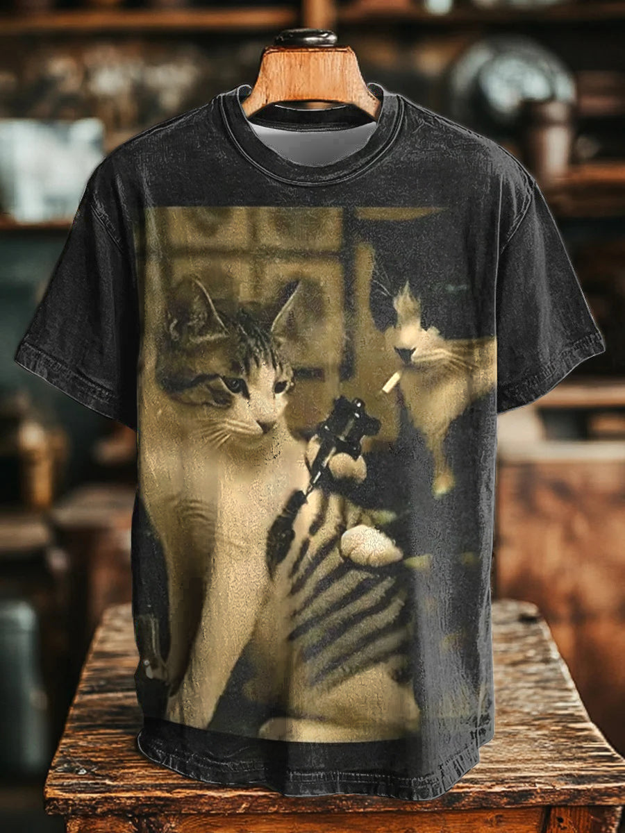 Śmieszne koty Koszulki unisex