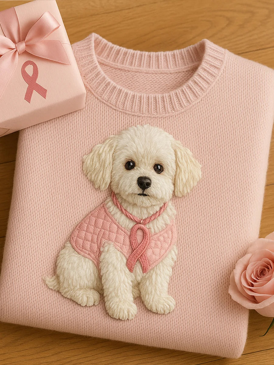 Damski odbitowy top z nadrukiem zwierzęcym