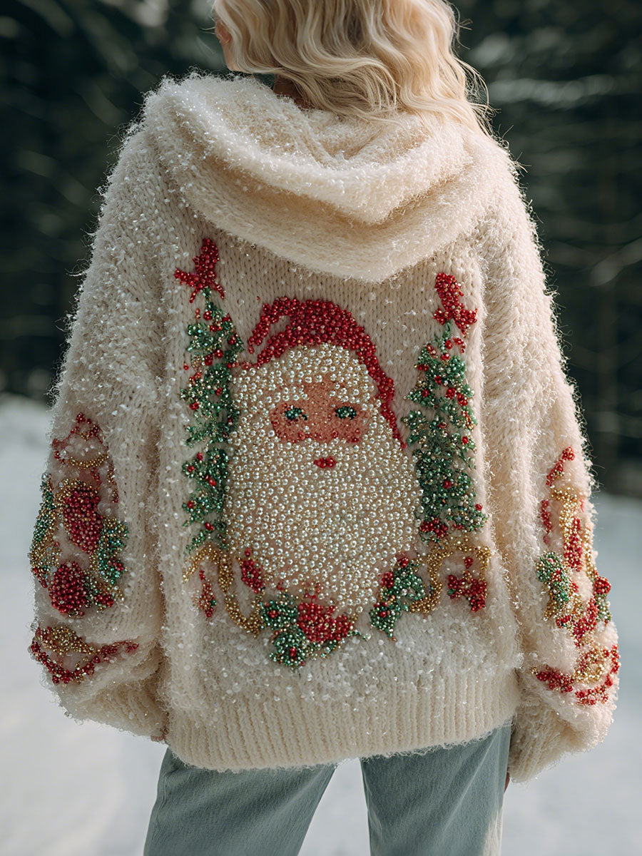 Damskie bluzki z nadrukiem Świętego Mikołaja