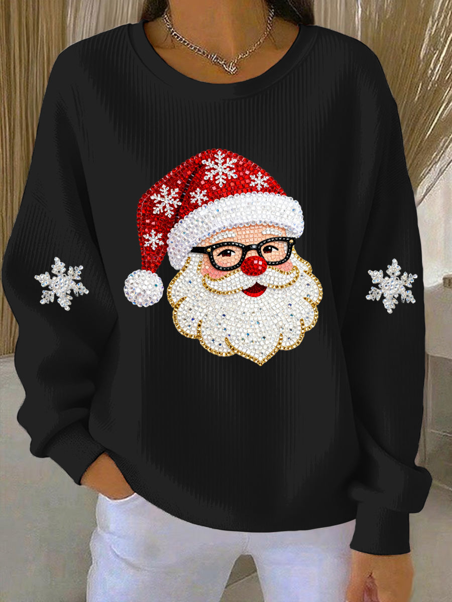 Damska świąteczna bluza z nadrukiem na co dzień