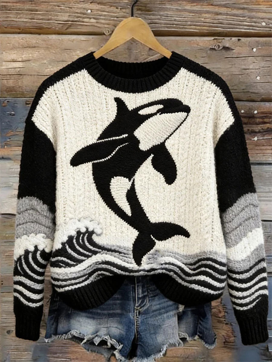 Damska bluza z nadrukiem Ocean Animal