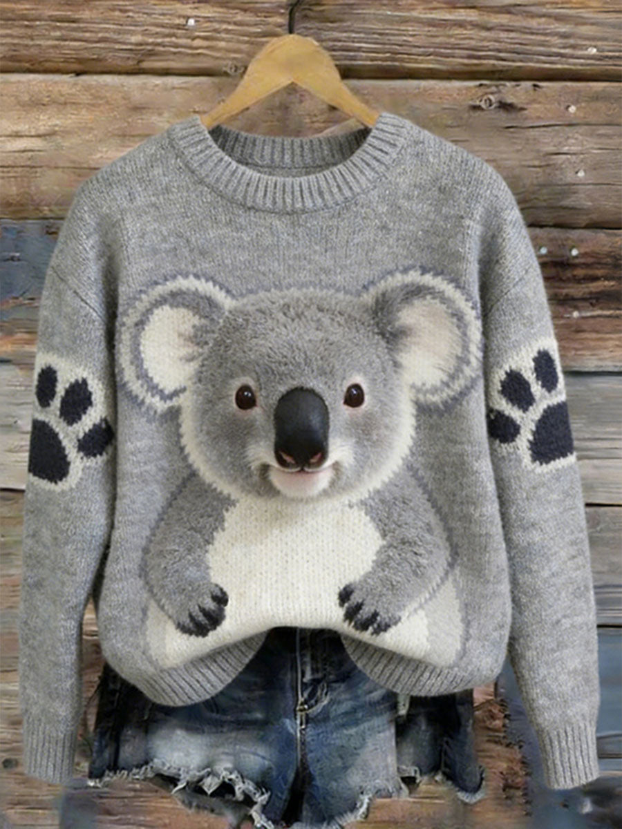 Damska bluza z nadrukiem Koala