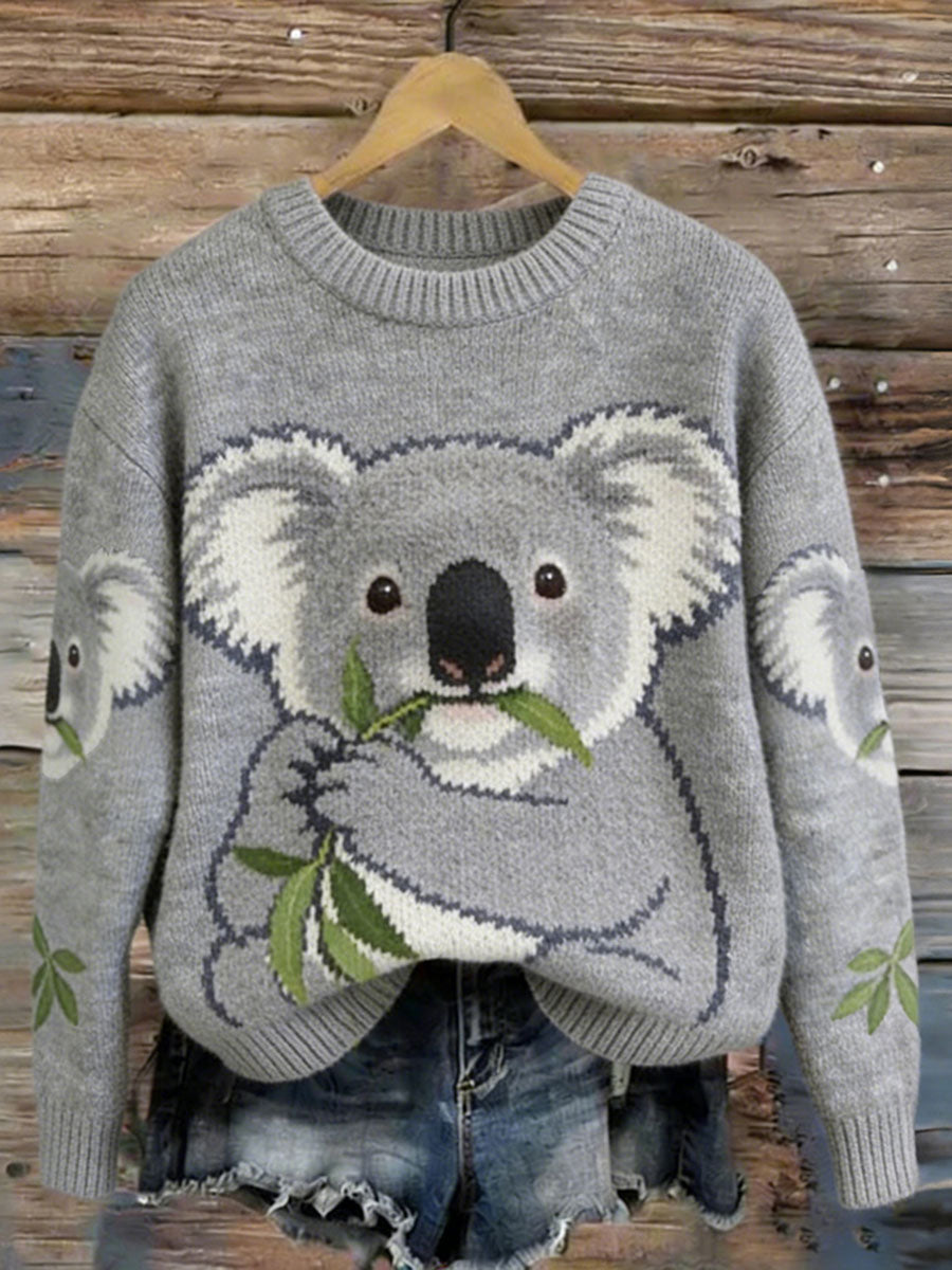 Damska bluza z nadrukiem Koala