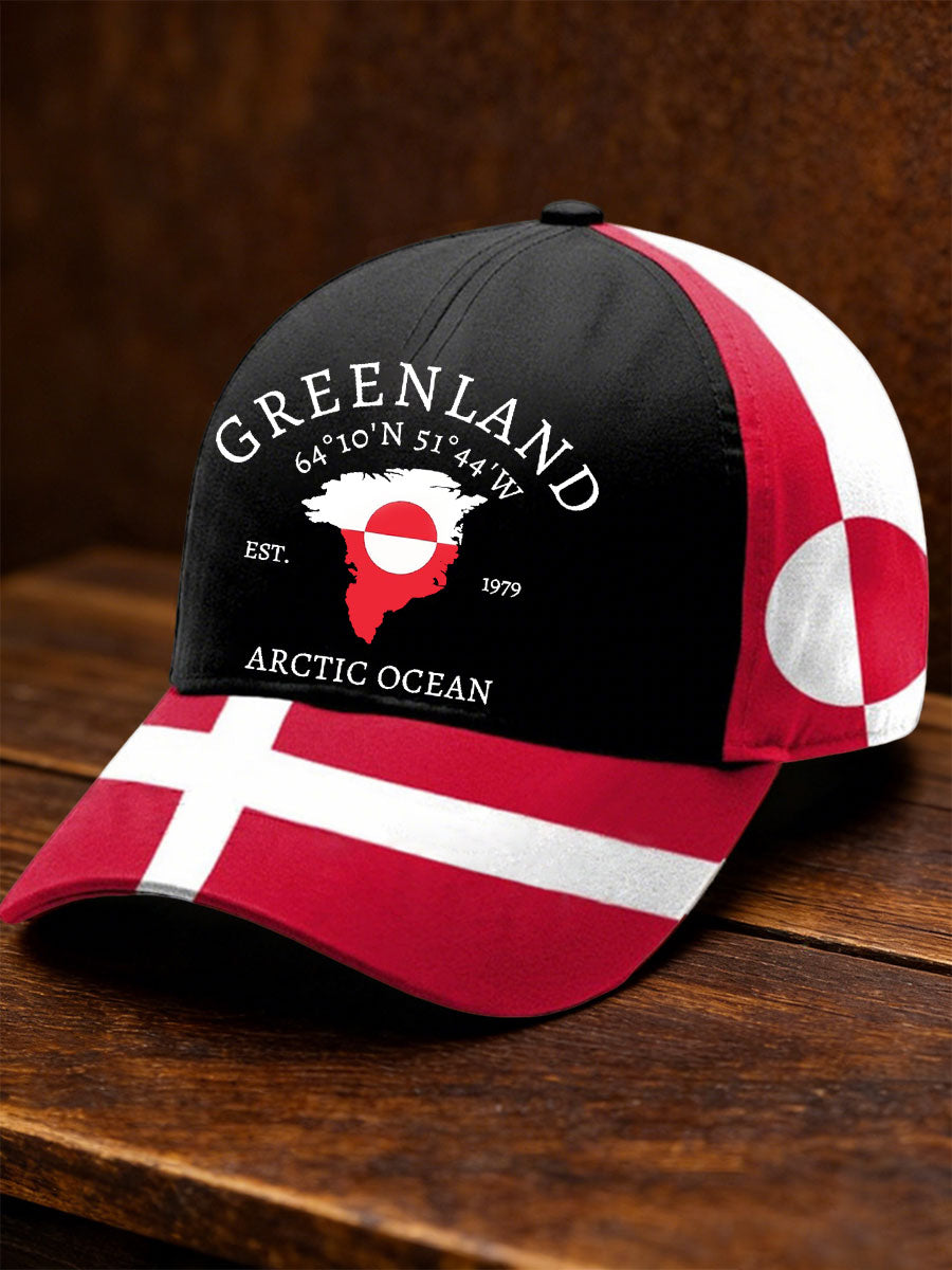 Czapka unisex z nadrukiem grenlandzkim