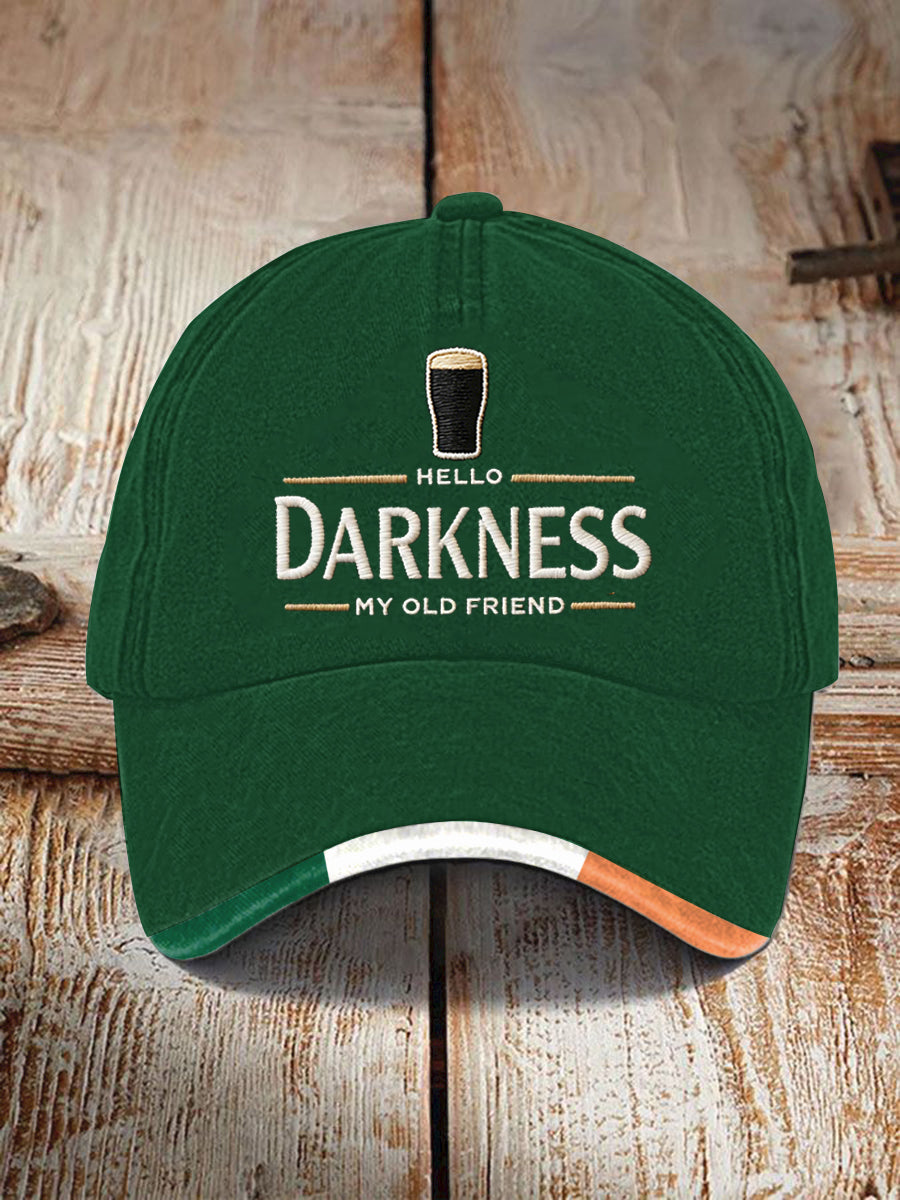 Czapka z nadrukiem Unisex Hello Darkness My Old Friend