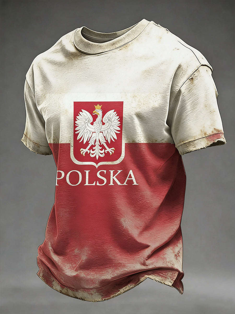 Męska koszulka polska