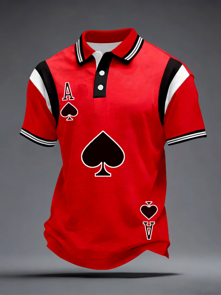 Męskie bluzki z nadrukiem Spade A