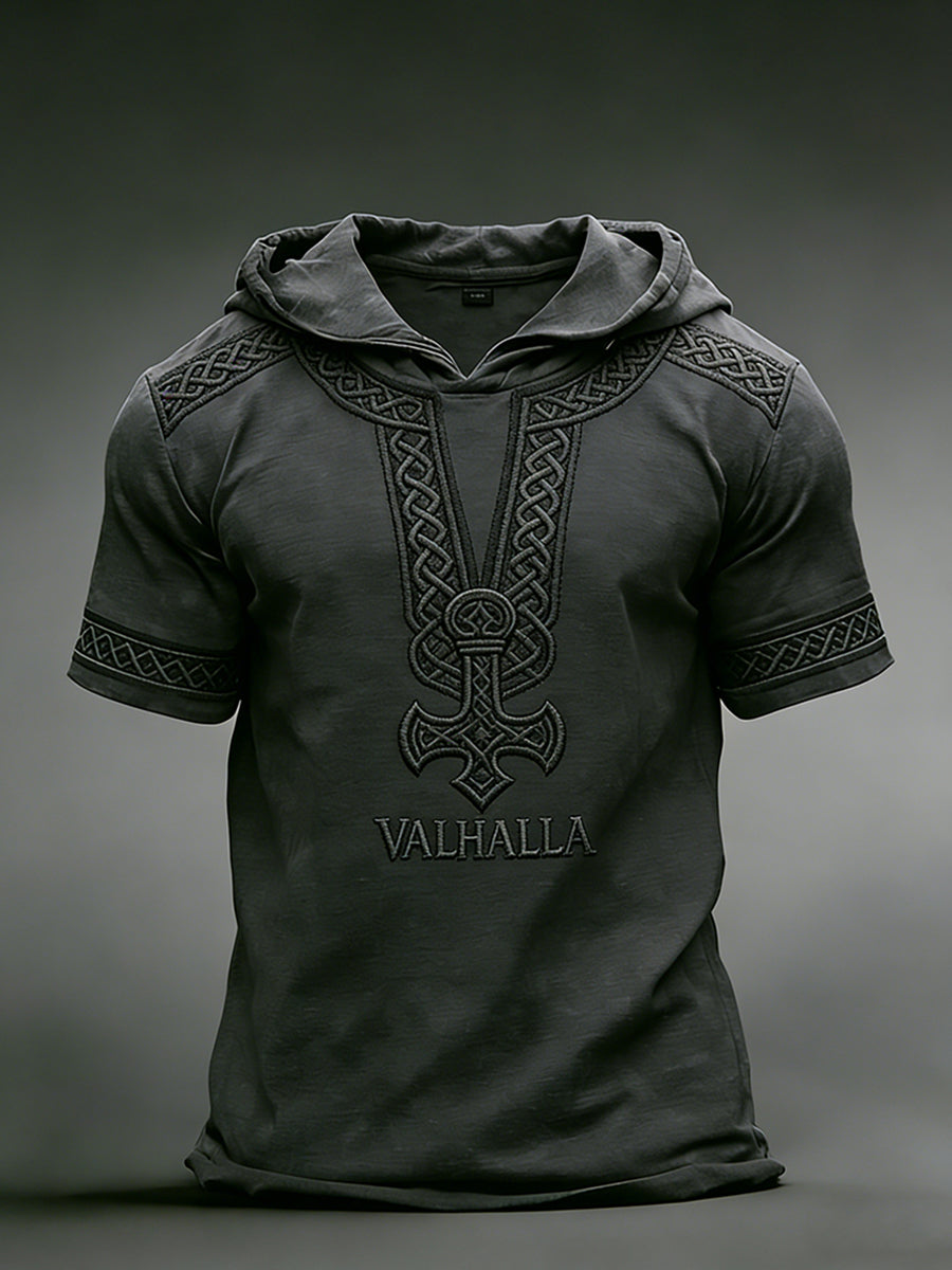 Męska koszulka z kapturem Viking
