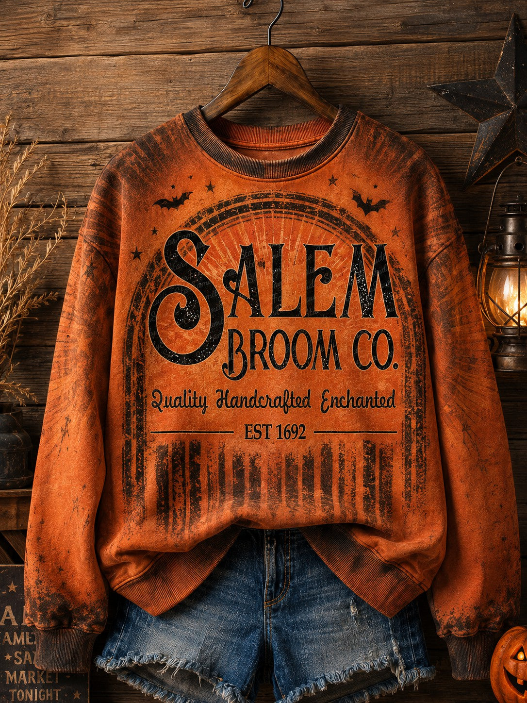 Damski bluzy z nadrukiem od Salem Broom Company