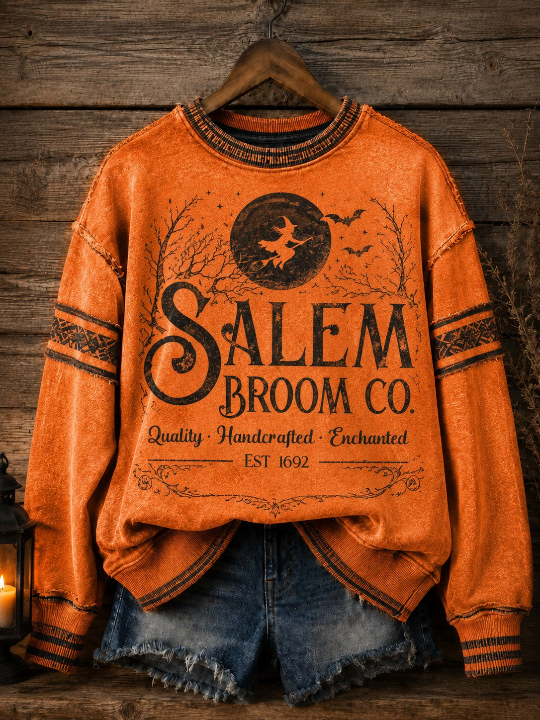 Damska bluza z nadrukiem Salem Broom Company