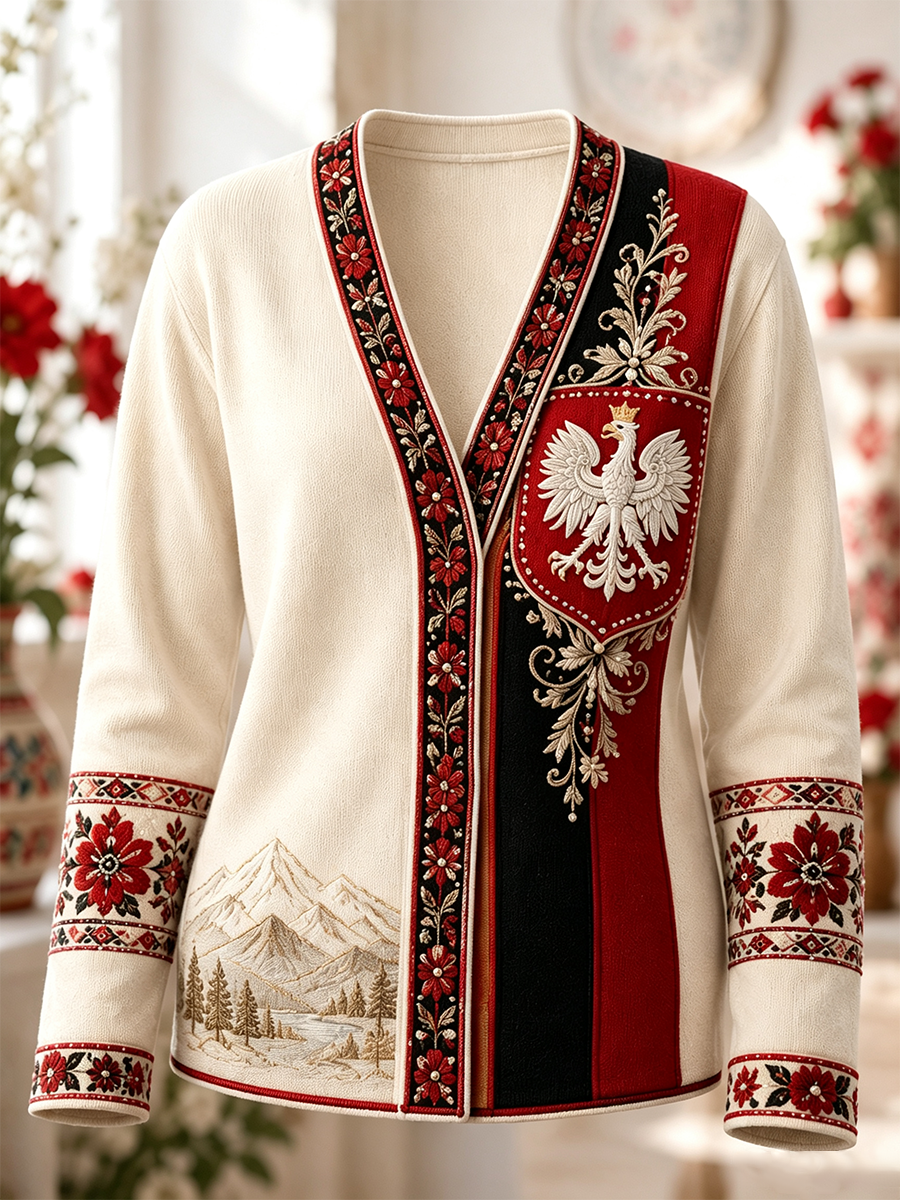 Damski sweter typu casual z Polski