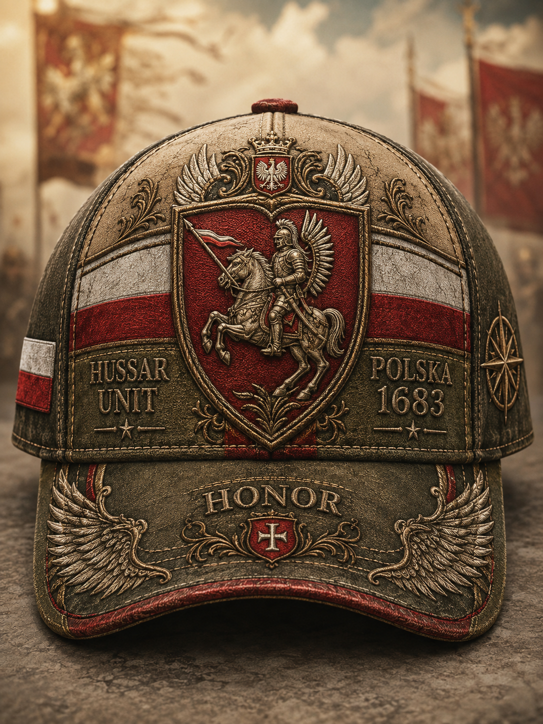 Polska kultura wojskowa czapka uniseks