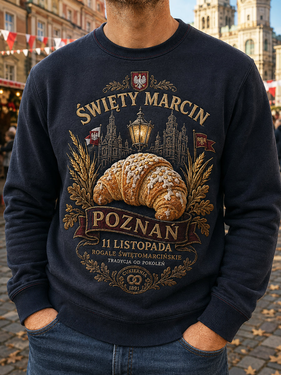 Męski bluza retro na festiwal San Martina