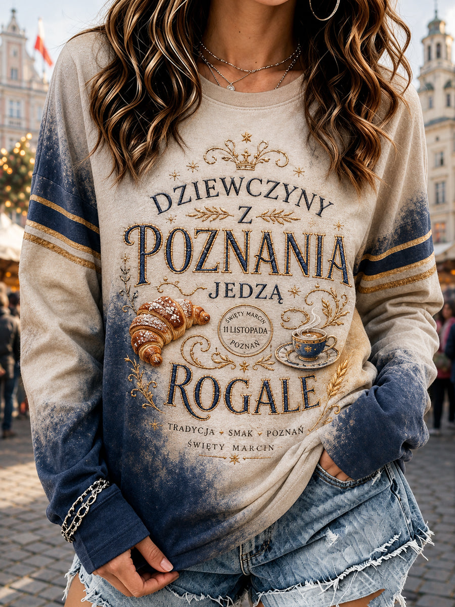 Koszulka artystyczna dla kobiet z motywem retro na cześć Święta San Martina
