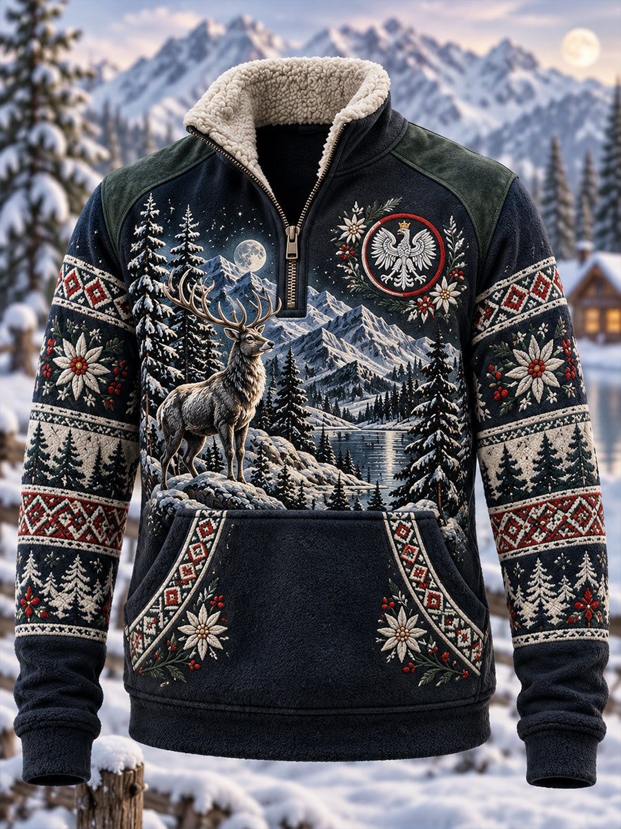 Męska polska bluza codzienna