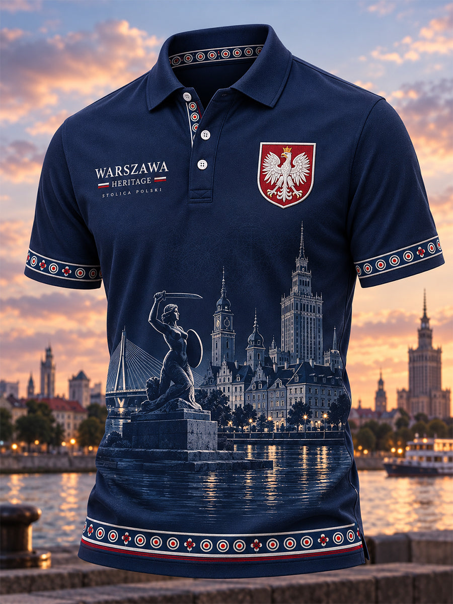 Polska koszulka polo dla mężczyzn