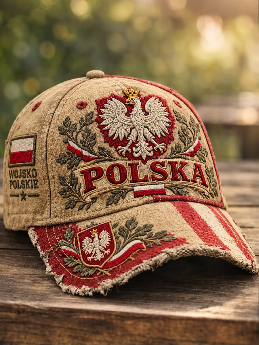 Czapka uniseks w stylu wojskowym