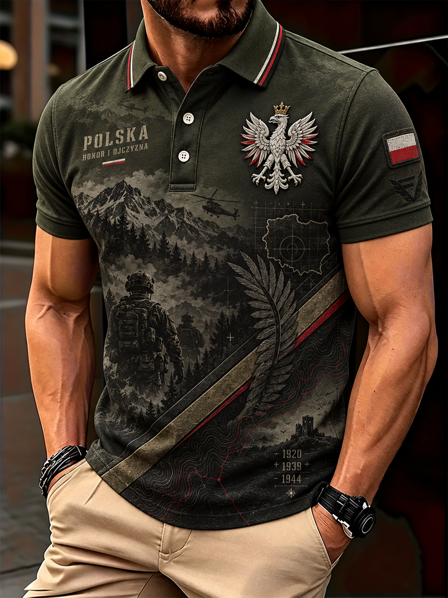 Men's Military Culture Polo Shirt