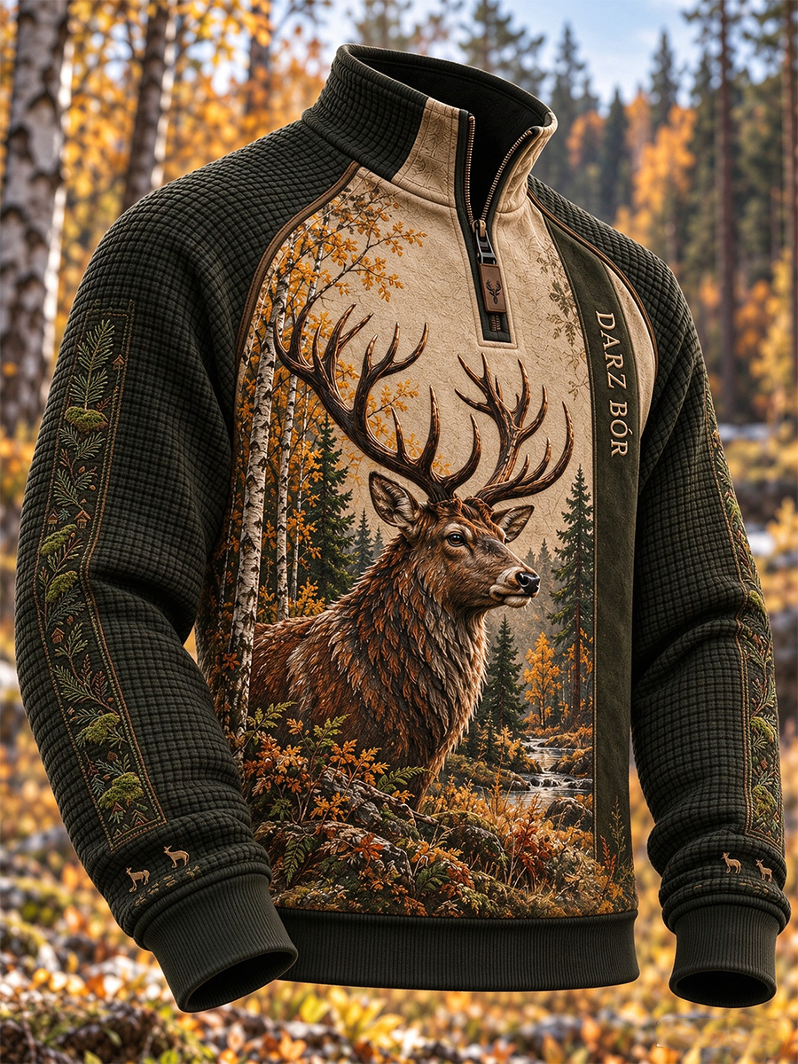 Men's Hunting Season Culture Zip-Up Hoodie