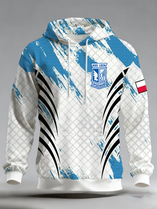 Pamiątkowa kurtka z nadrukiem Polski Lech Poznań, męska