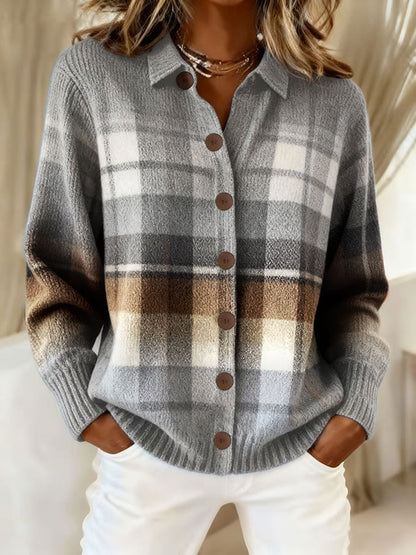 Damskie jesienne bluzki z nadrukiem