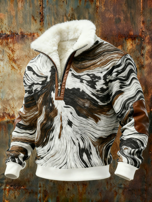 Męska bluza z nadrukiem na co dzień