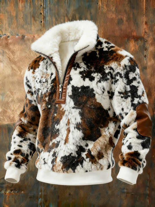 Męska bluza z nadrukiem na co dzień