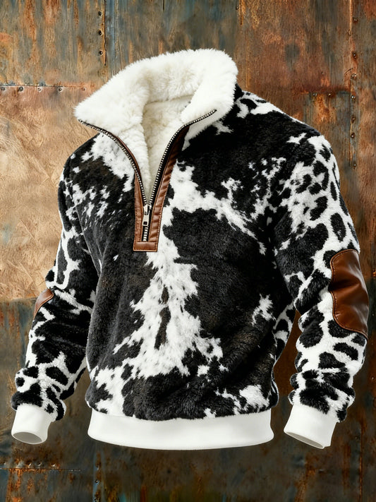 Męska bluza z nadrukiem na co dzień