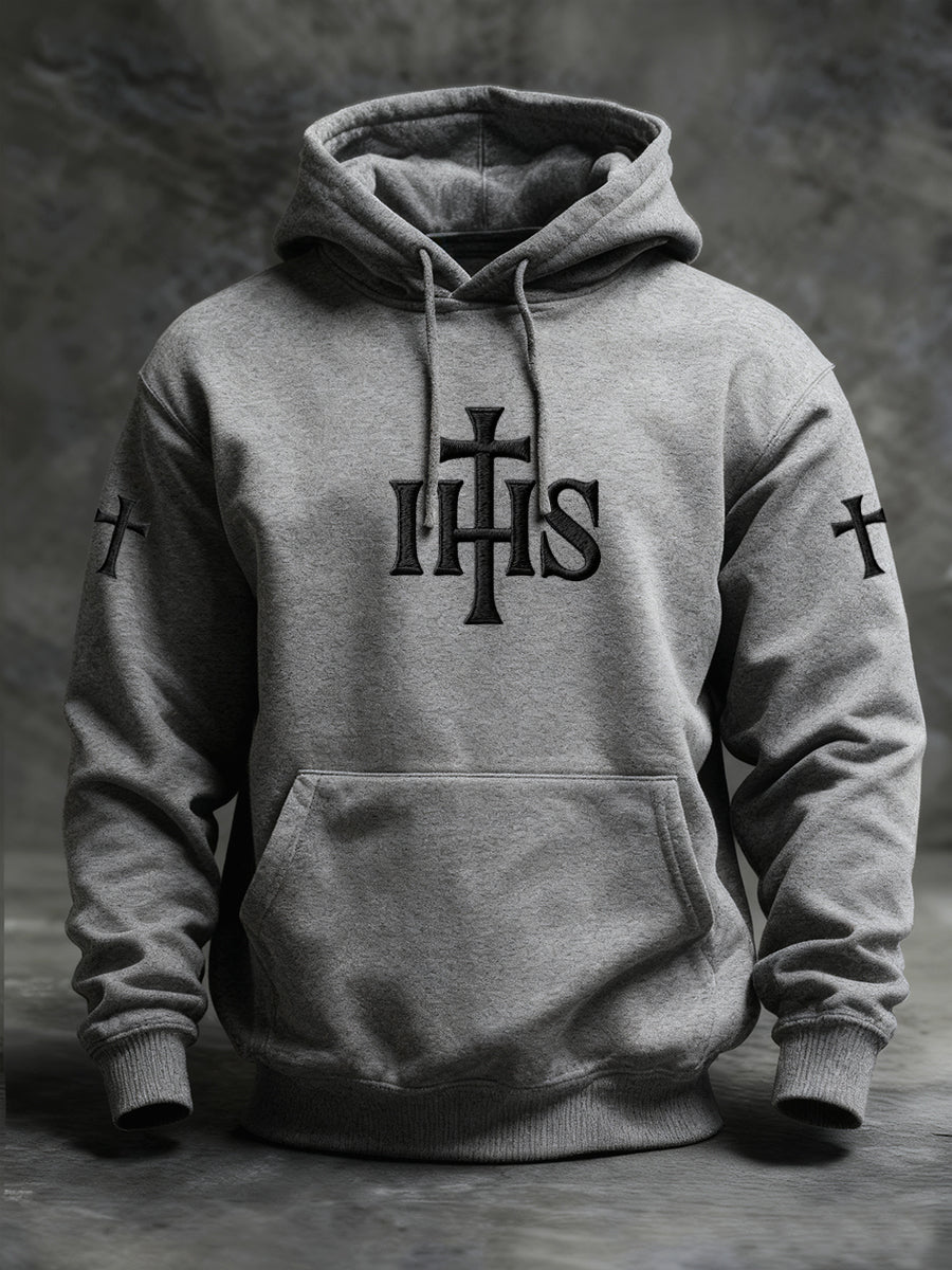 Luźna bluza z kapturem w stylu vintage