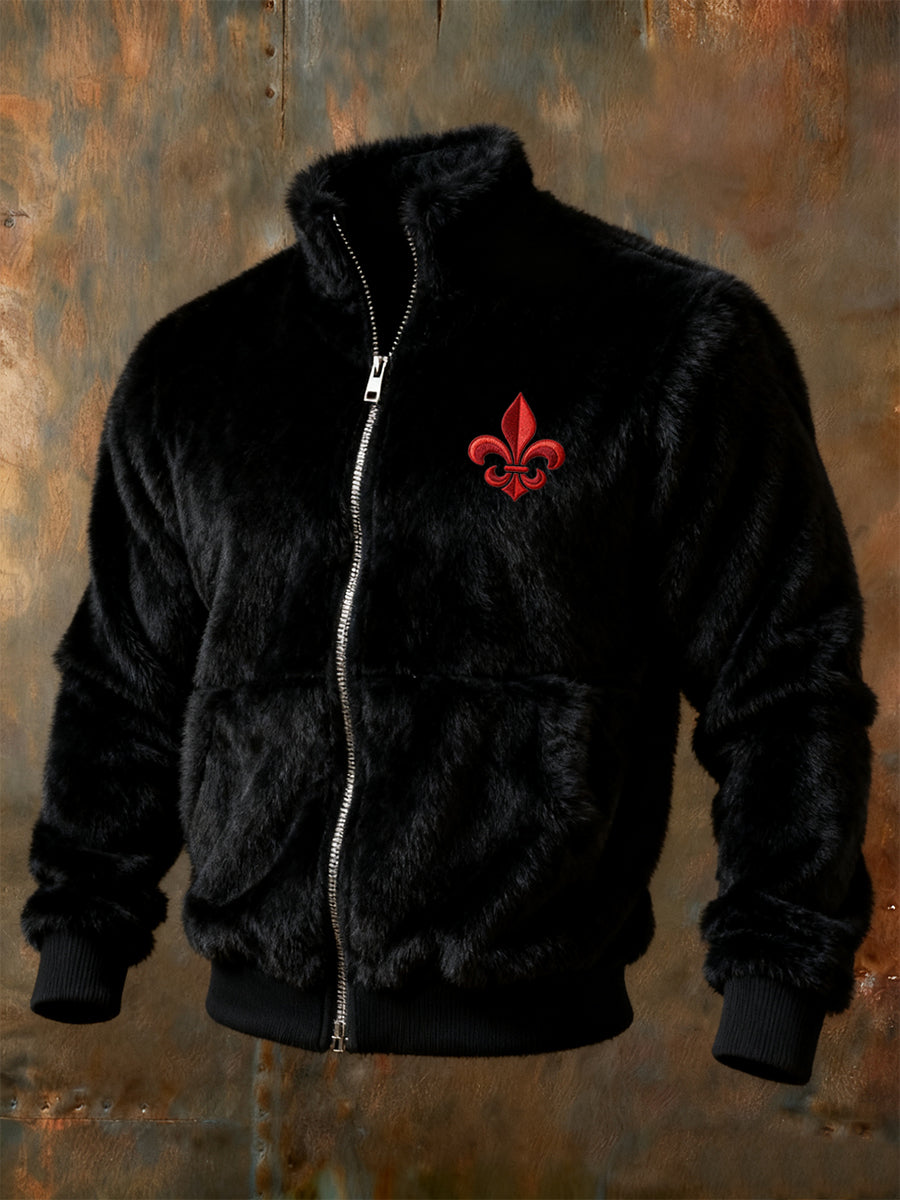 Dorywczo ciepła flanelowa kurtka kardigan dla mężczyzn