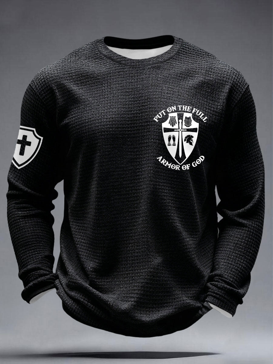 Męskie koszulki „ Załóż pełną zbroję Boga”