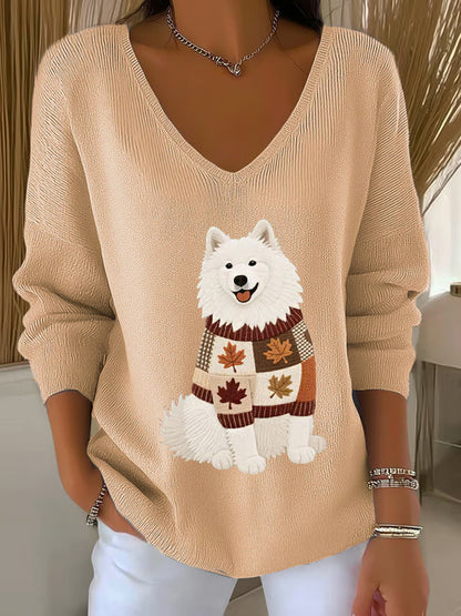 Damski prążkowany top z prążkowanym dekoltem w szpic