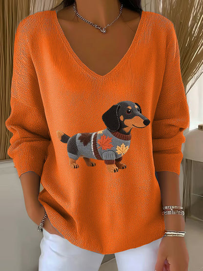 Damski prążkowany top z prążkowanym dekoltem w szpic