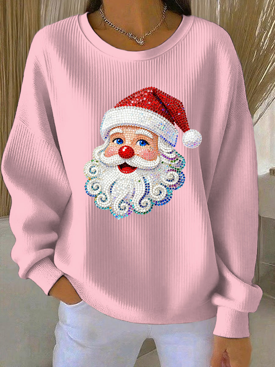 Damska świąteczna bluza z nadrukiem na co dzień