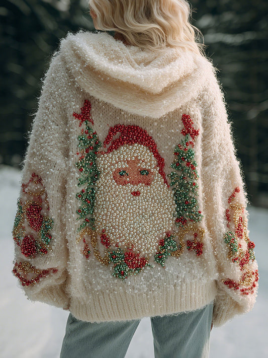 Damskie bluzki z nadrukiem Świętego Mikołaja