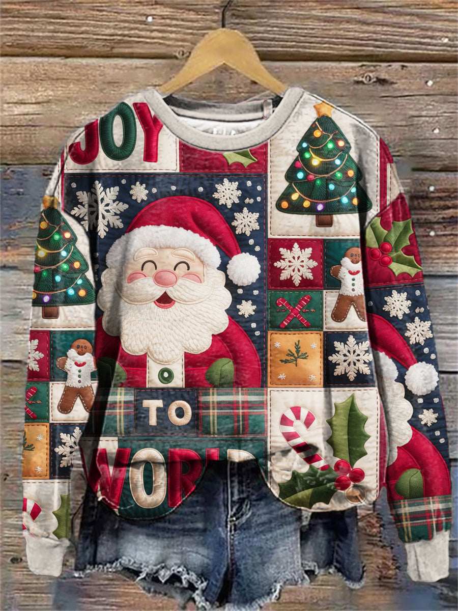 Damska bluza z nadrukiem Wesołych Świąt