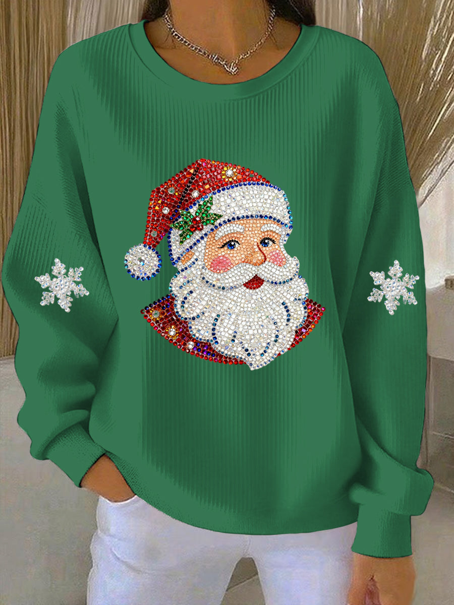 Damska świąteczna bluza z nadrukiem na co dzień