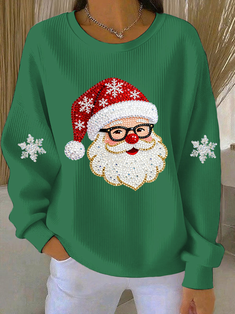 Damska świąteczna bluza z nadrukiem na co dzień