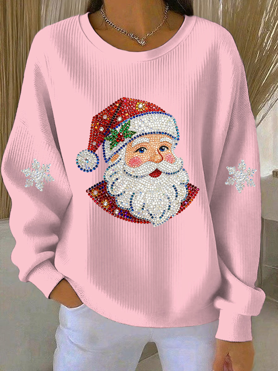 Damska świąteczna bluza z nadrukiem na co dzień