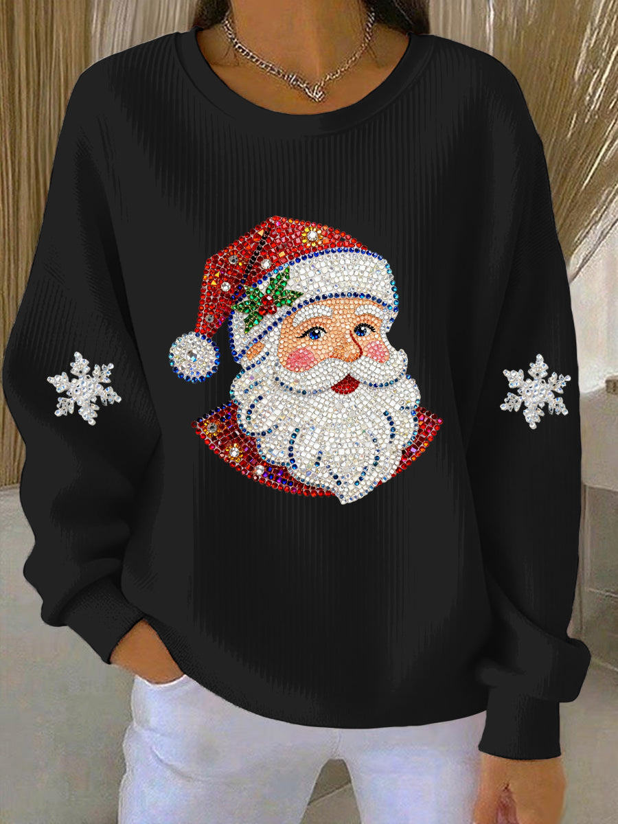 Damska świąteczna bluza z nadrukiem na co dzień