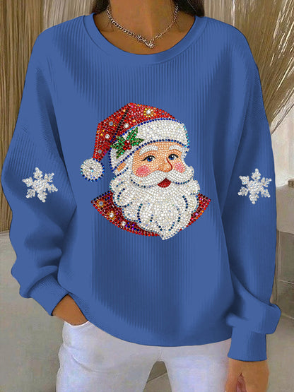 Damska świąteczna bluza z nadrukiem na co dzień