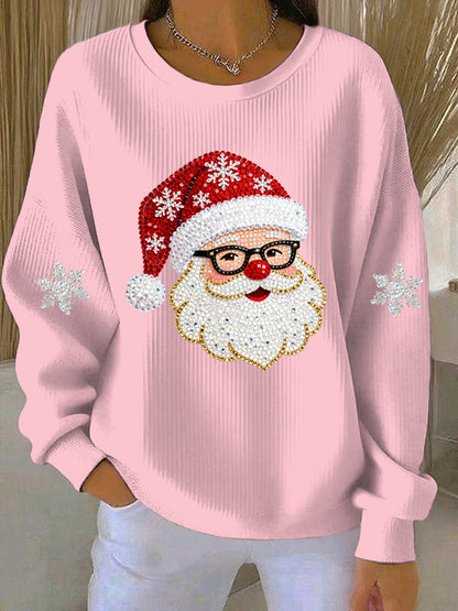 Damska świąteczna bluza z nadrukiem na co dzień