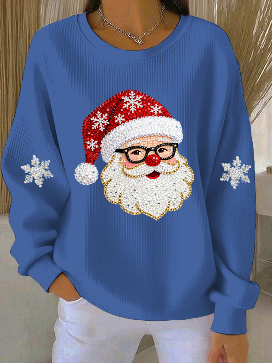 Damska świąteczna bluza z nadrukiem na co dzień