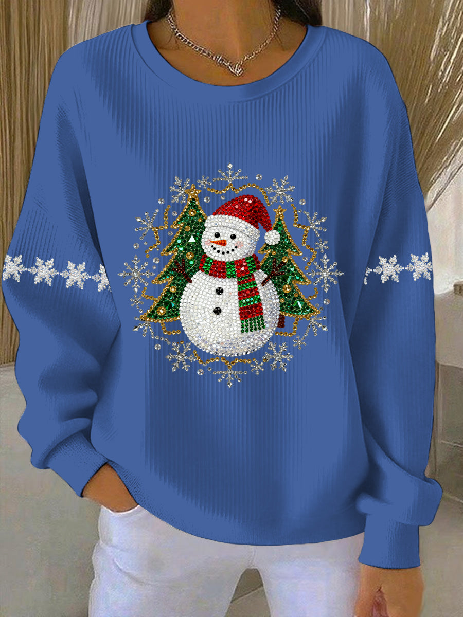 Damska świąteczna bluza z nadrukiem na co dzień