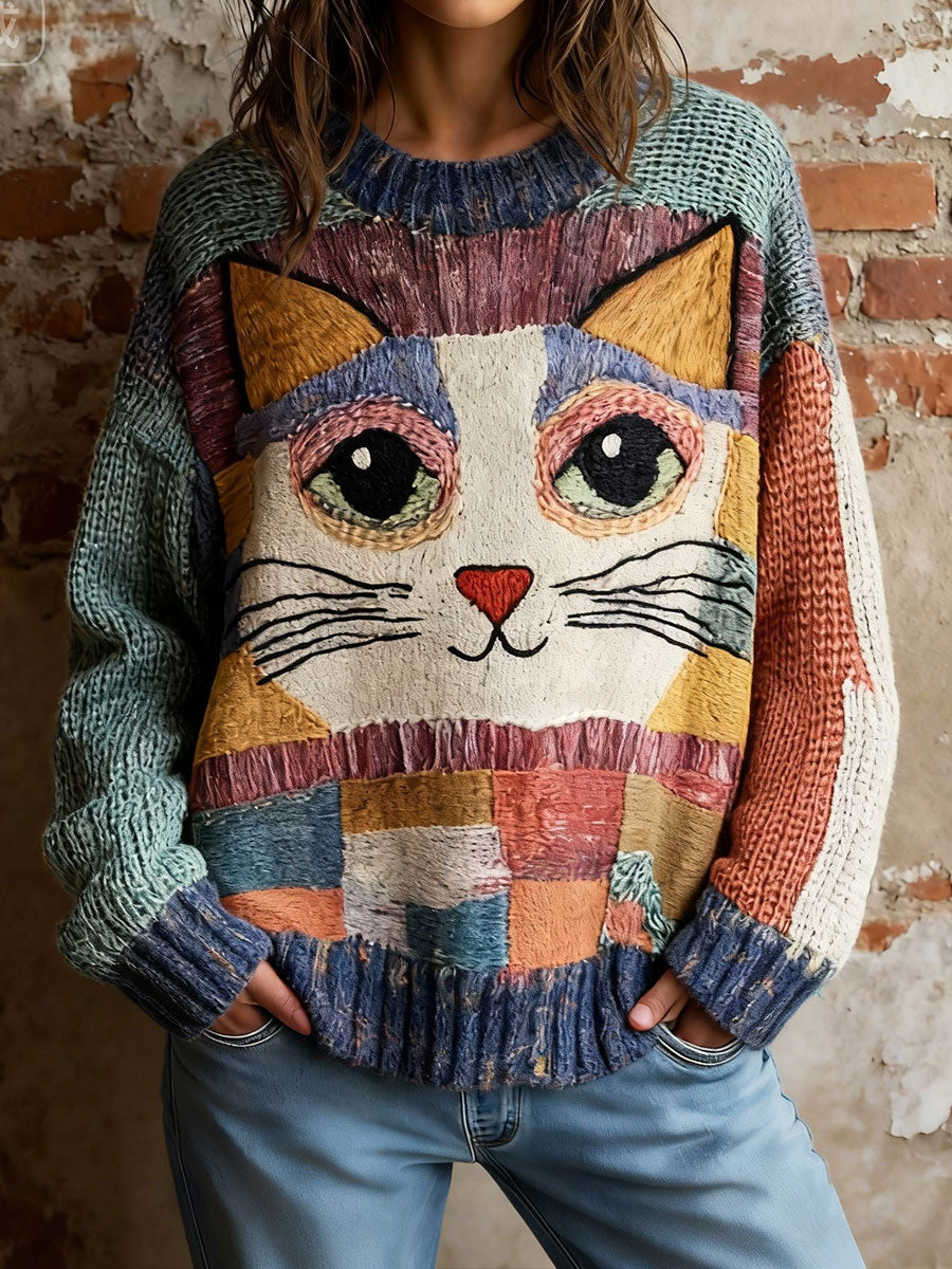 Damskie kwiatowe topy dla kotów