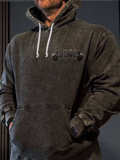 Męska bluza z kapturem z nadrukiem DBAC Limerick Lion w Irlandii