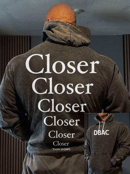 Męska bluza z kapturem z nadrukiem DBAC Limerick Lion w Irlandii