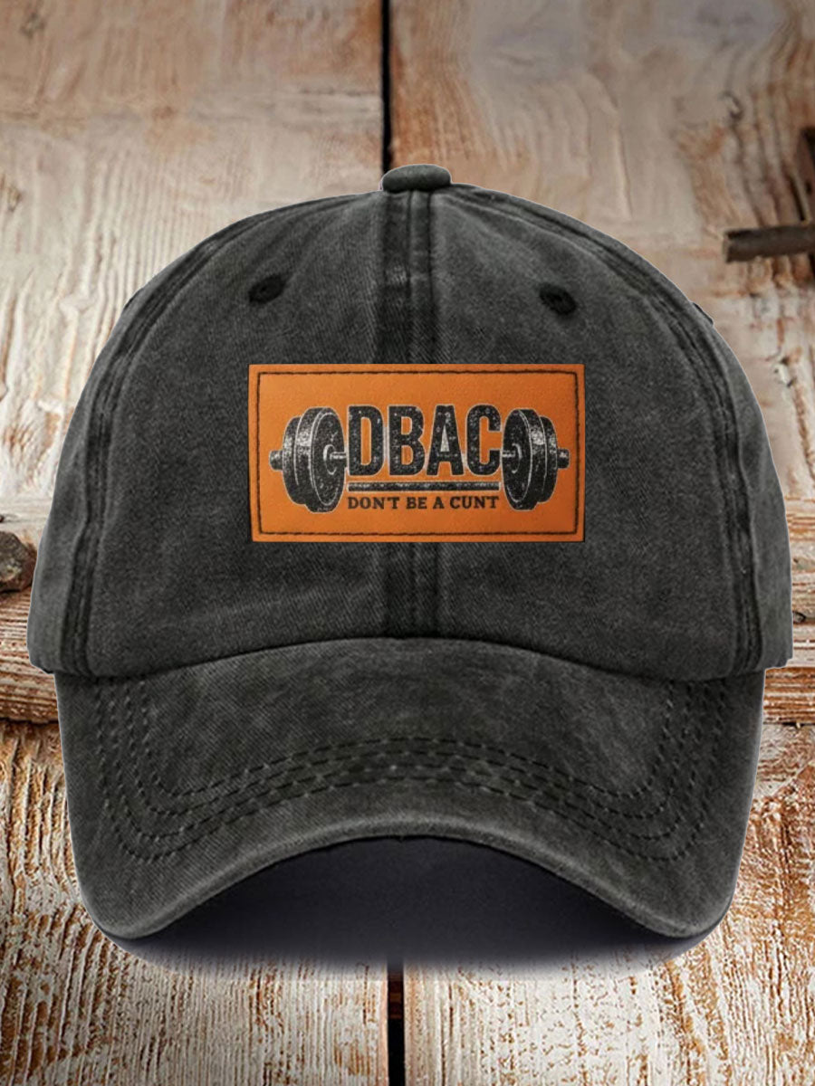 Kapelusz z nadrukiem DBAC dla najsilniejszego mężczyzny Unisex Limerick Lion Ireland